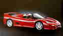 Ferrari 1x1,6 m l auf Leinwand